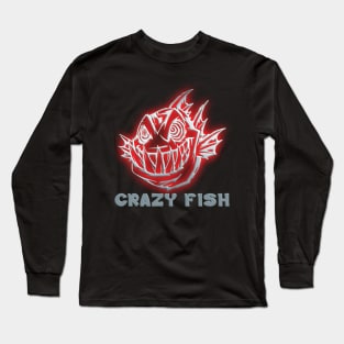 Crazy fish Long Sleeve T-Shirt